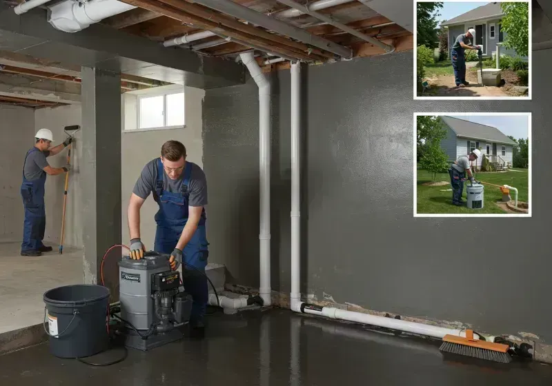 Basement Waterproofing and Flood Prevention process in Frontenac, MO